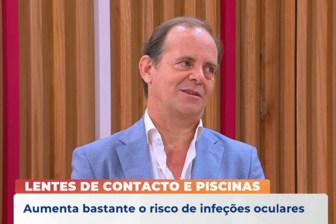 Praça da Alegria – Prof. Dr. Pedro Menéres aborda cuidados a ter com a saúde visual durante o Verão